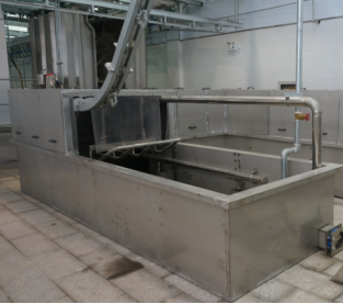 运河式烫毛隧道（L=20米）